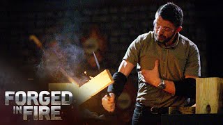 Honoring Heroes! Tactical Knife Made From Rescue Tools | Forged in Fire