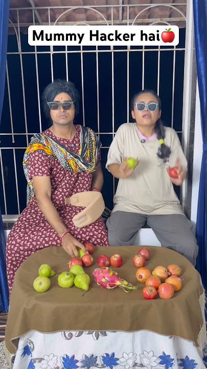 Mummy Hacker hai🍎#funnyshorts #comedy #mummy #maa #relatable #explore #memes #trending #indian #fun