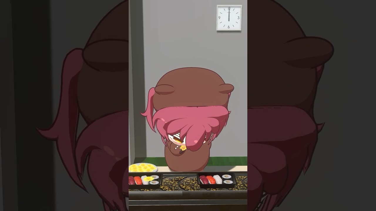 はたらくクマリン【hololive/宝鐘マリン】#shorts