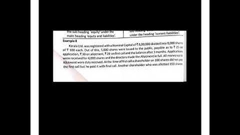 Calls in arrears and calls in advance