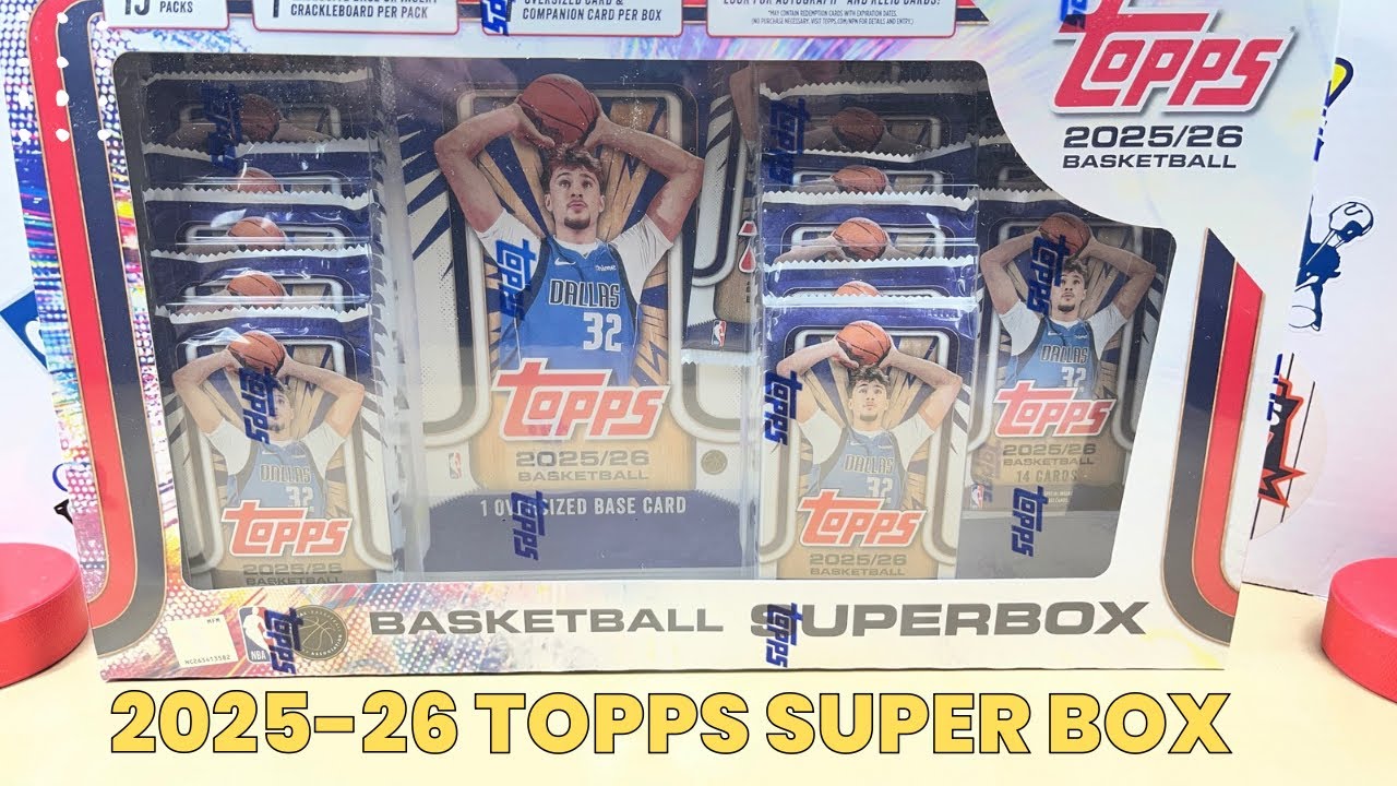 So Many Hits! 2025-26 Topps Basketball Costco Super Box - YouTube