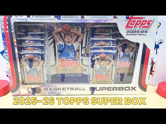 So Many Hits! 2025-26 Topps Basketball Costco Super Box - YouTube