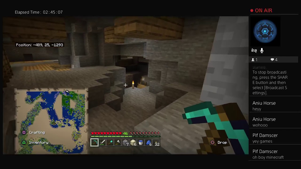 Testing Streaming #1 Minecraft - YouTube