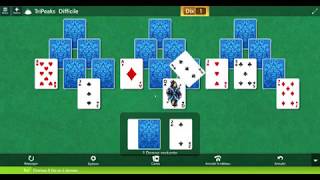 May 21st 2019 - TriPeaks - Hard - Clear 9 Tens in 2 deals screenshot 2