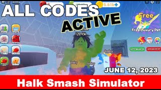 Roblox Halk Smash Simulator Codes: Unleash Your Smash Power - 2023