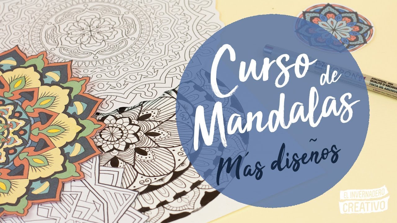 Curso de mandalas 7/7 - Dibujando un mandala