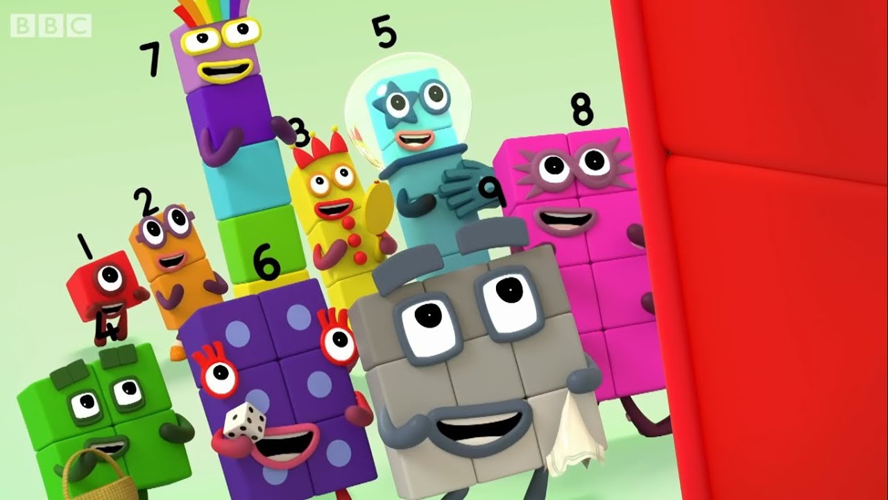 Numberblocks Time Squad Numberblocks Times Tables Calantha Youtube