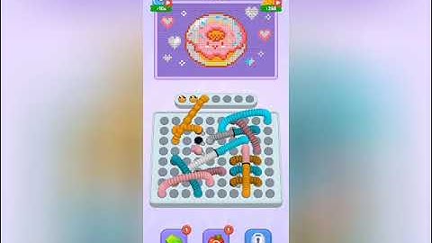 Wiggle tangle - thread puzzle level15 || wiggle tangle level 15