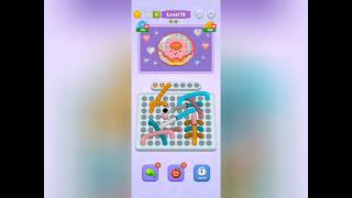 Wiggle tangle - thread puzzle level15 || wiggle tangle level 15