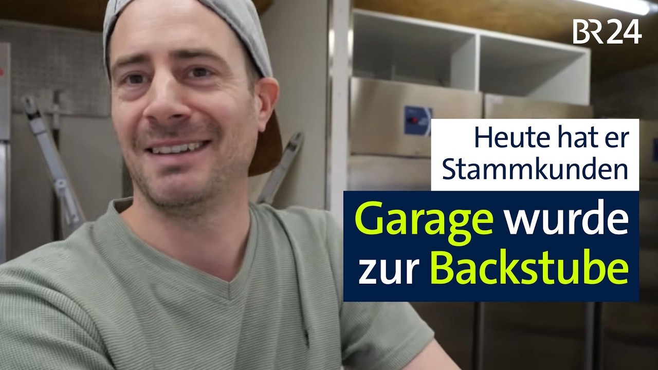 Steffen backt traditionelles Brot und machte dafür seine Garage zur Backstube | Abendschau | BR24