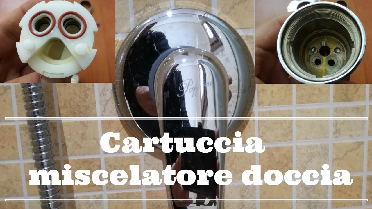 Cartuccia filtro miscelatore doccia .. sostituzione youtube Smontare cartuccia miscelatore cucina