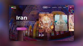 Travel Website UI Design Using Adobe XD | Modern Website Design