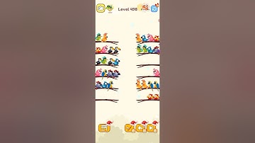 Bird Sort Color Level 498