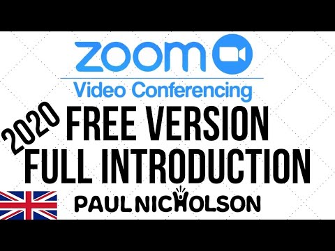Zoom.us Introduction Beginner