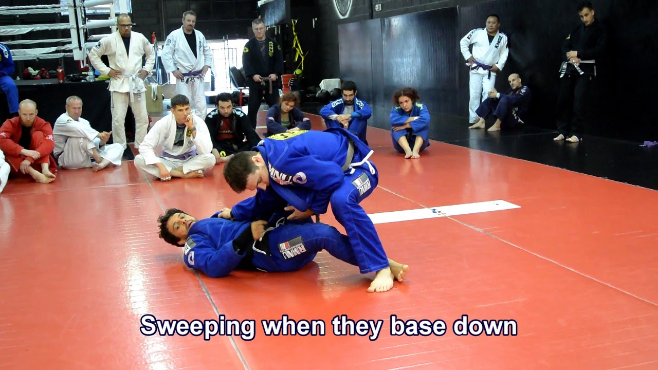 Robson Moura Sweeps from X Guard