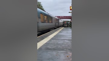 Class 185 passing East Garforth with a very loud tone #shorts #trains