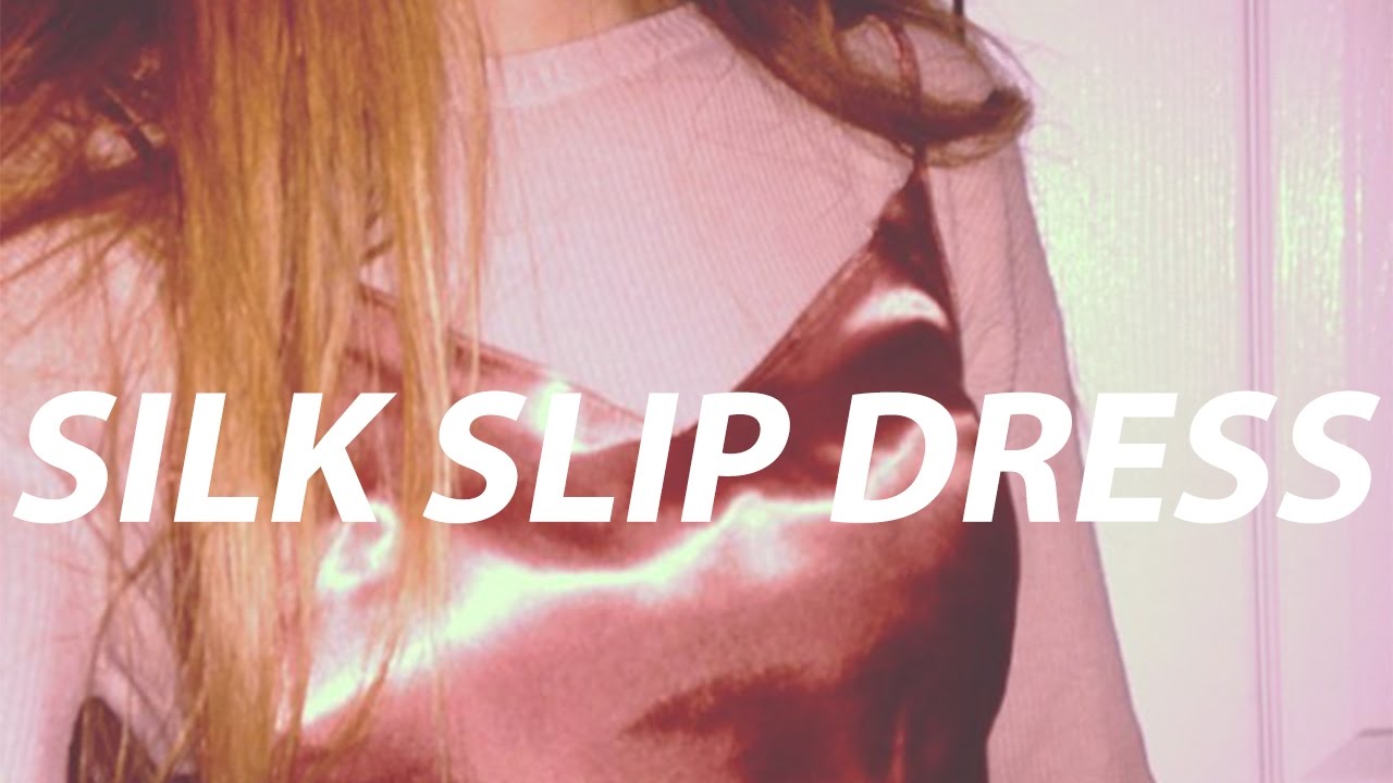 HOW TO WEAR A SILK SLIP DRESS