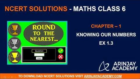 NCERT Solutions for Class 6 Maths Chapter 1 Exercise 1.3 - Knowing our numbers