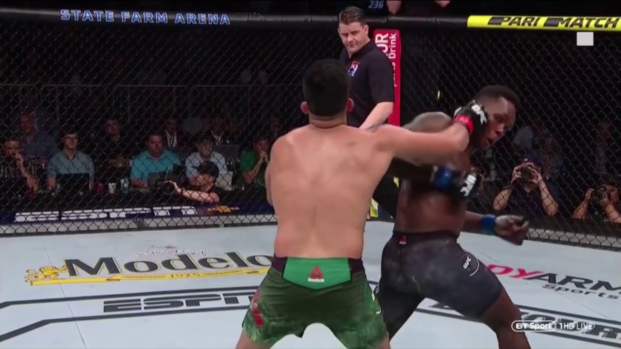 UFC 236 Israel Adesanya Throw them 'bows YouTube