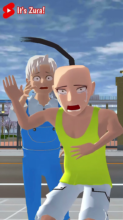 Cucu sama kakek sama-sama jail🗿 || IB? Cek sound #sakuraschoolsimulator #sakura #fyp #shorts