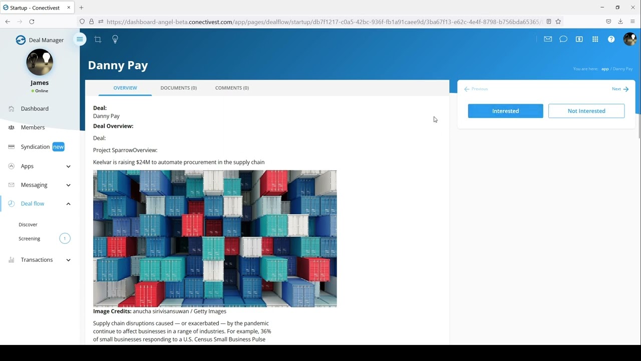 How to Invest in a Deal Shared by My Network Admin