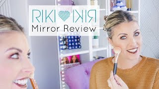 GLAMCOR RIKI 💋 Tall Vanity Mirror | Thin LED Makeup Mirror (Riki Loves Riki)(BEST VANITY REVIEWS?)