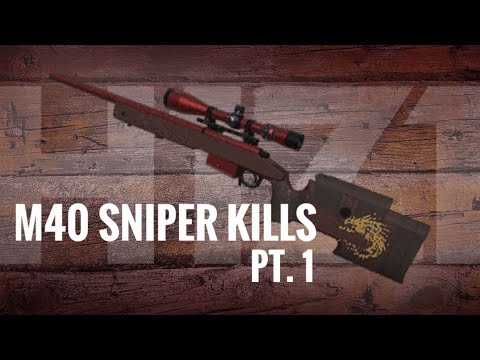 m402dn H1Z1 PS4 PRO - M40 SNIPER KILLS PT 1