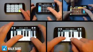Walk Band app video demo screenshot 5