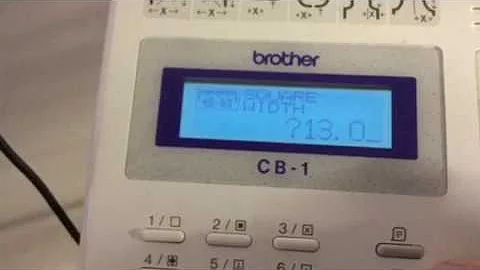 Basic Tour of the Brother 970 Console