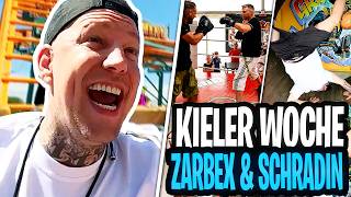 BOXKAMPF & ACHTERBAHN! 🥊 Kieler Woche feat. Zarbex und Schradin😂 MontanaBlack IRL