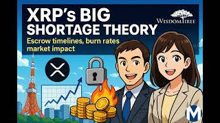 XRP Supply Shock Before Bitcoin? WisdomTree’s Call, Escrow Maths, DeFi Lockups