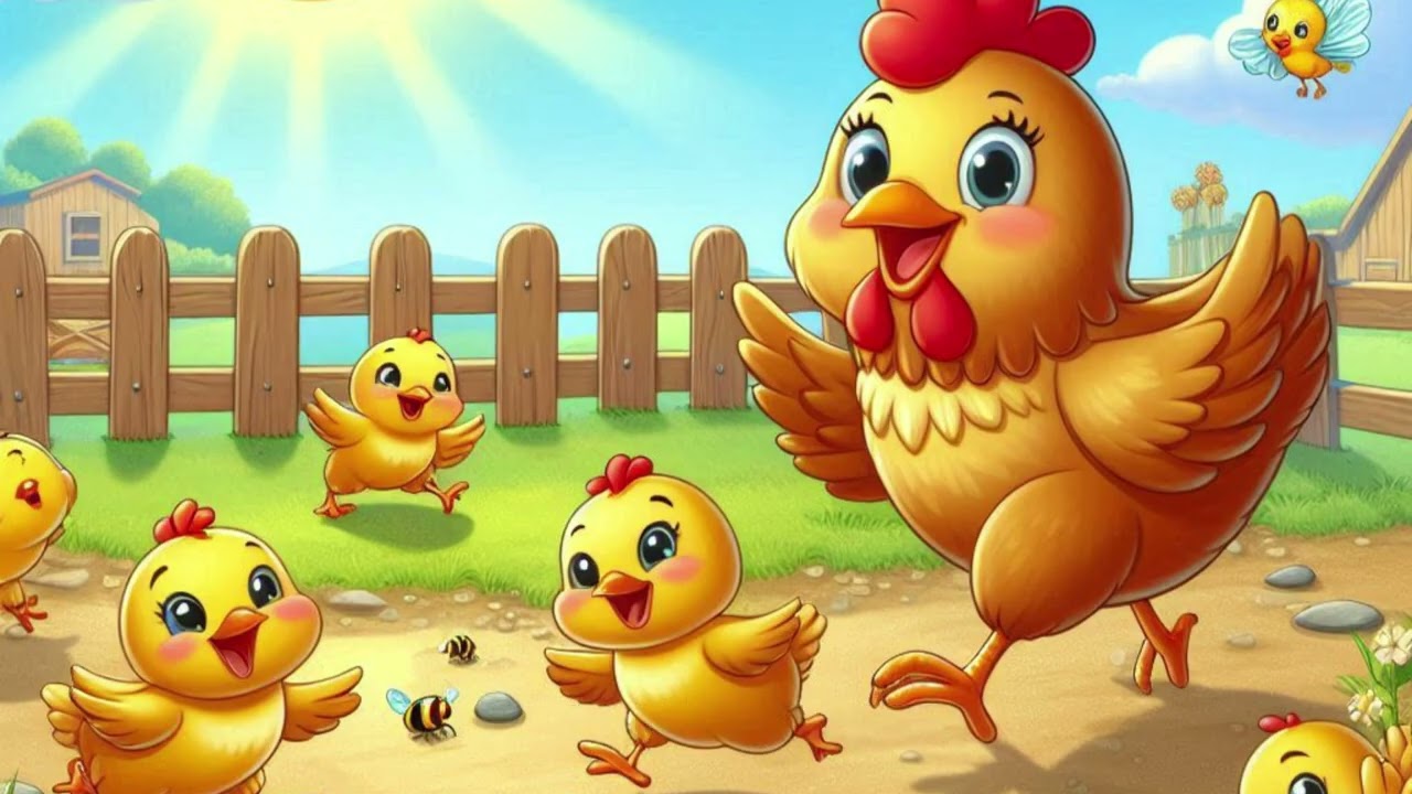 Happy Hen's Barnyard Adventure | Fun and Playful Song for Kids