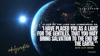 Daily Scripture: Acts 13:47