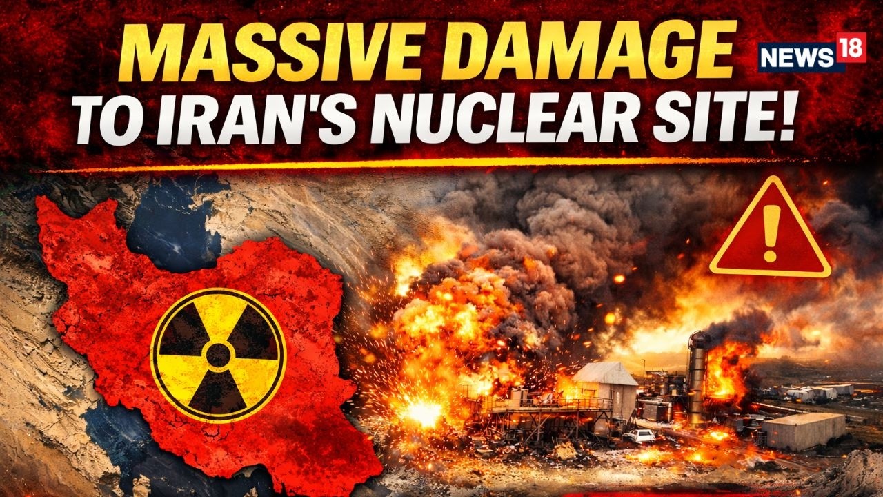 LIVE- MASSIVE DAMAGE to IRAN’S Nuclear Site | Satellite Images Reveal Natanz Hit | Photos from War
