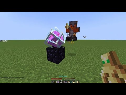 how to practice crystal pvp BY YOURSELF in single-player minecraft ...
