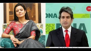 Mahua Moitra's Second Consecutive win over Sudhir Chaudhary ( Godi