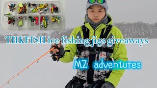 Ice Fishing Adventure [Testing THKFISH Jigs + Exclusive Giveaway] 