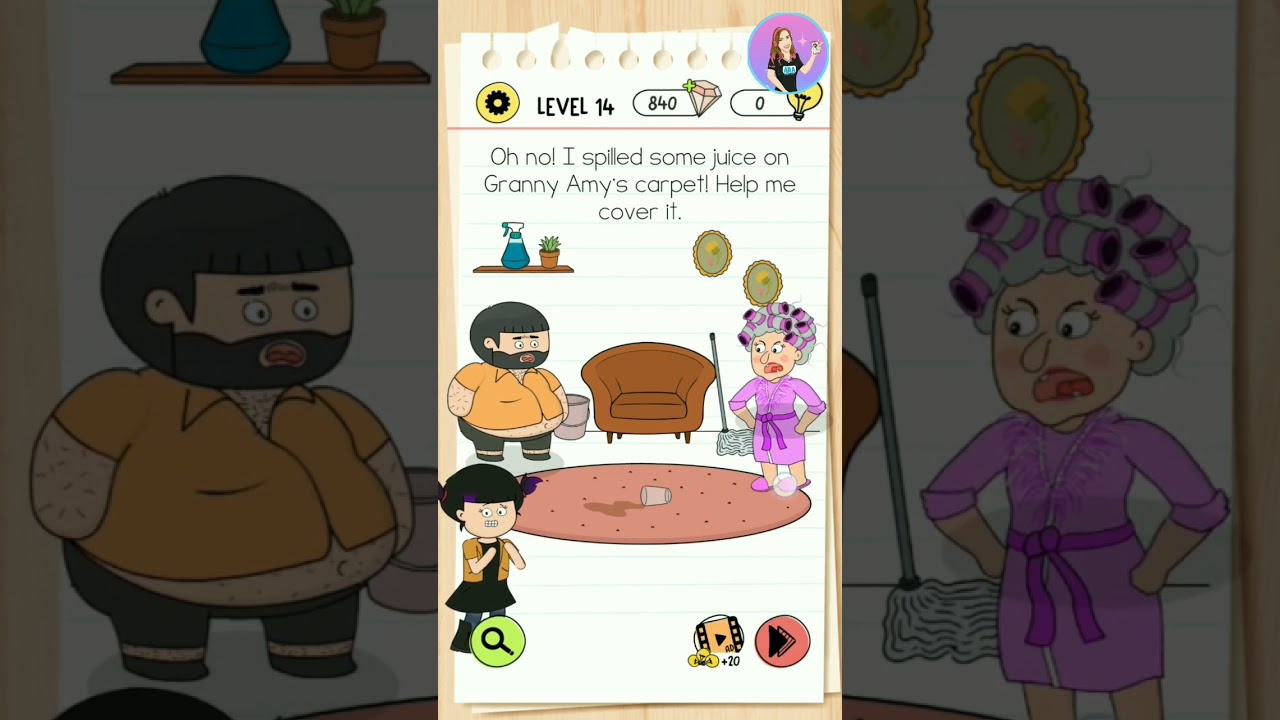 Brain Test 4: Tricky Friends - Level 14