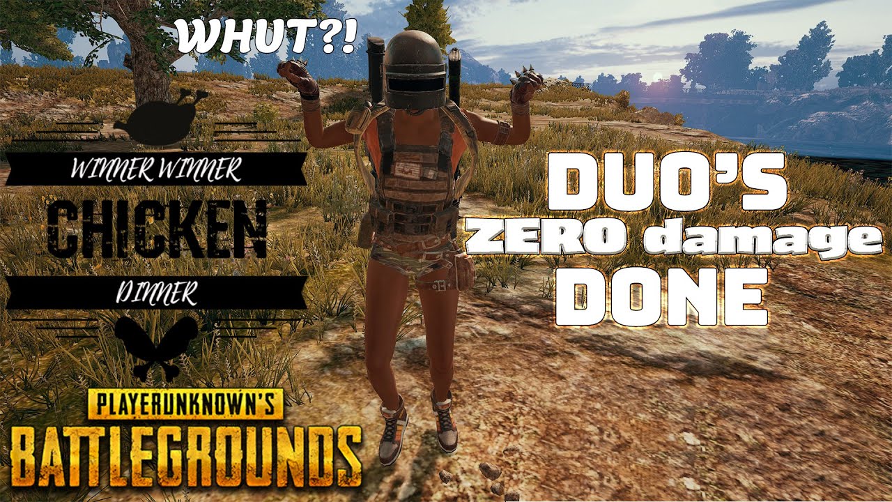 [PUBG] ZERO damage and... WIN! | PUBG Duo Gameplay - YouTube