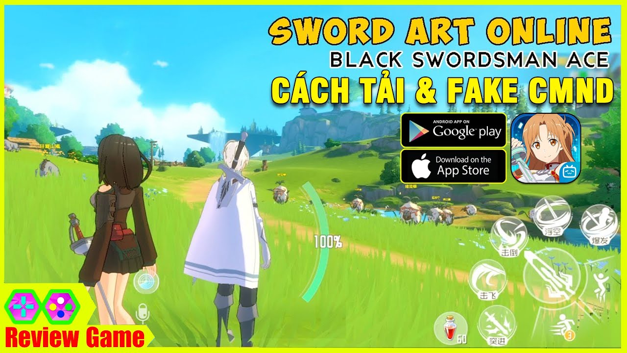 Sword Art Online Black Swordsman: Ace - Cách Tải & Cài Đặt & Fake Cmnd  China Siêu Phẩm Mmorpg 2021 - Youtube