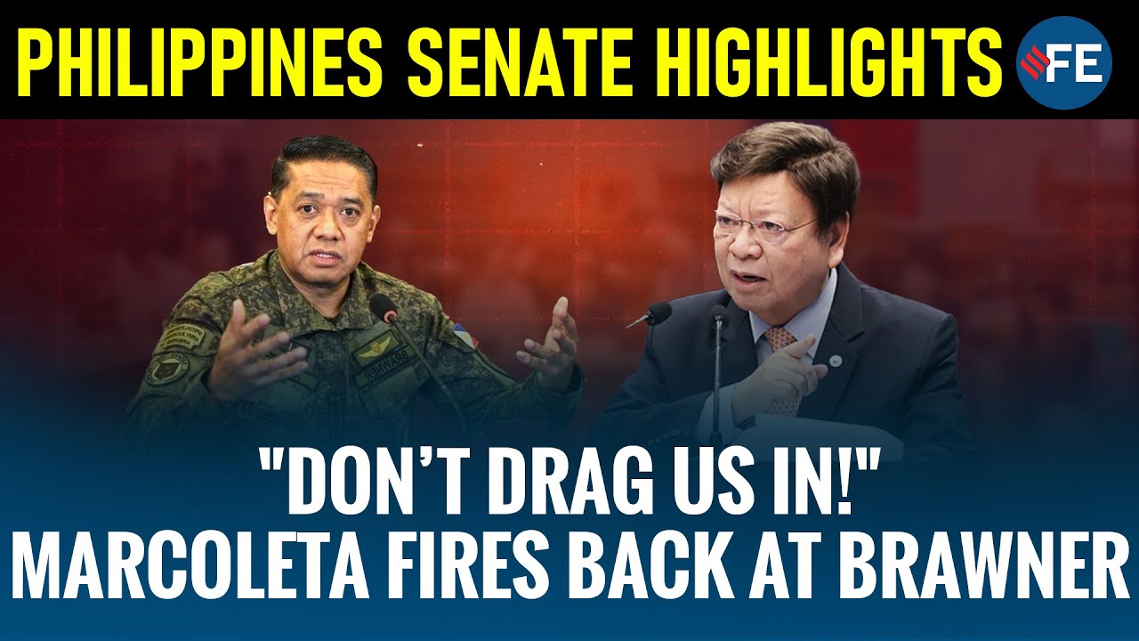 Марколета отвечает Браунеру: «Не втягивайте нас!» Китай и США недовольны BBM и AFP?