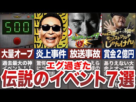 【放送事故】炎上も！？伝説のイベント7選【モンスト】【ゆっくり】