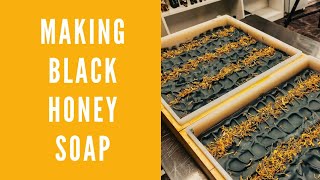 How I make 10kg of Black Honey Handmade Soap | Charcoal soap | All Natural Essential Oil Soap