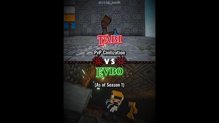 PVP CIVILIZATION Evbo vs Tabi edit #evbo #parkourcivilization #minecraft