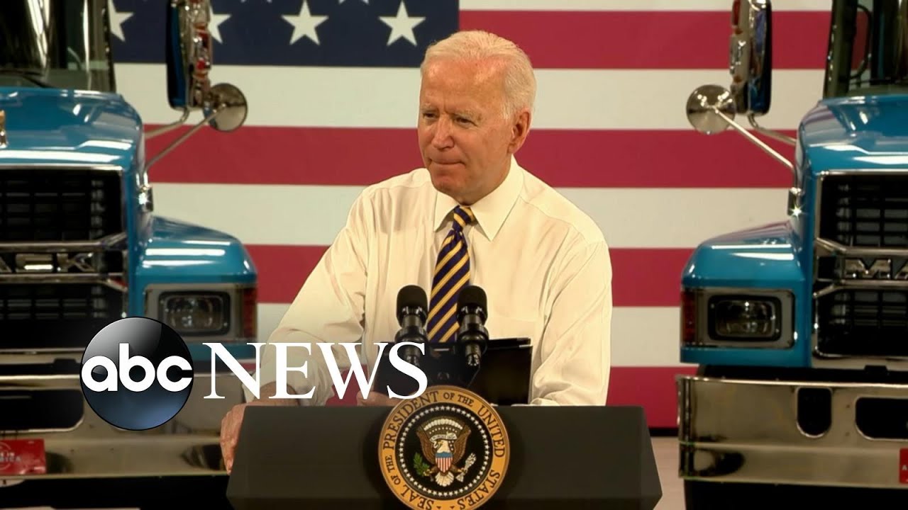 Biden touts American manufacturing, infrastructure deal