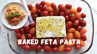 Viral TIKTOK Baked Feta Pasta Recipe