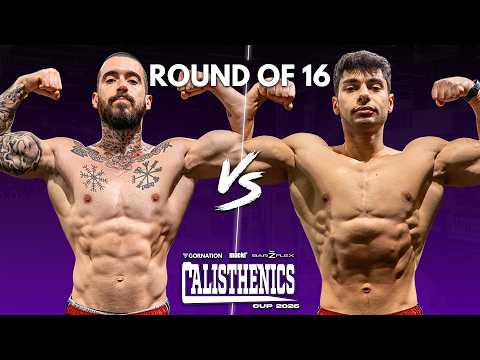 Sergio Illescas vs. Simone Alfano | Calisthenics Cup 2026 at FIBO | Round of 16 Endurance