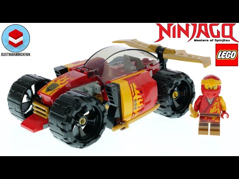 LEGO Ninjago 71780 Kai's Ninja Race Car EVO - LEGO Speed Build Review