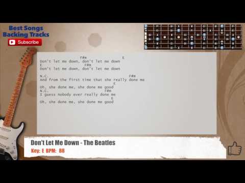 don't-let-me-down---the-beatles-guitar-backing-track-with-chords-and-lyrics