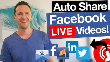 Automatically Share Facebook Live Videos When You Go LIVE!